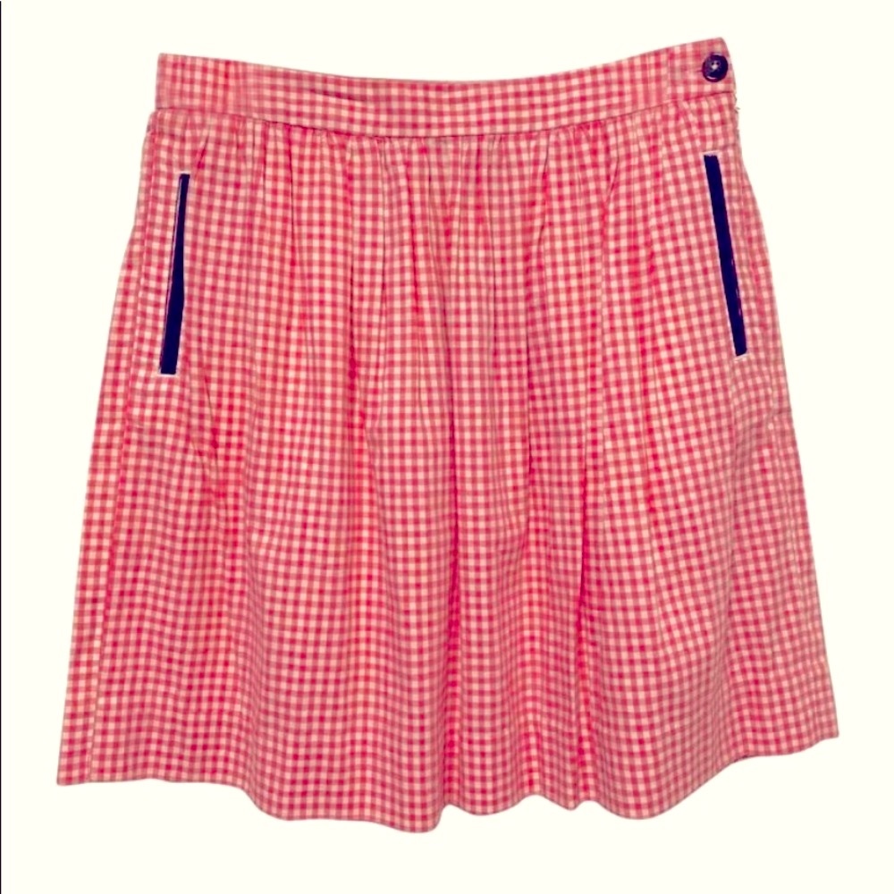 Brooks Brothers Fleece Pleated Skirt